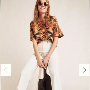 Anthropologie Dolan Seraphina Textured Blouse